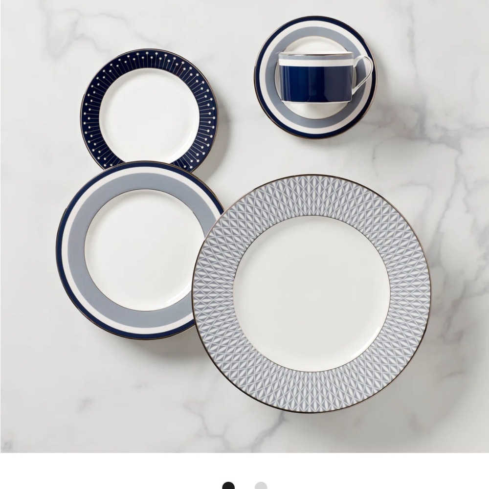 Kate Spade Lenox 5 Piece MERCER DRIVE Place Setting. NIB